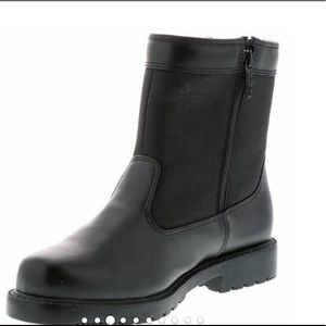 MENS Leather Waterproof Thermal Boots Size 11